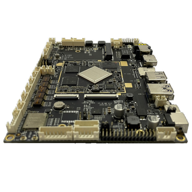 RK3399 6 Cores PCB Motherboard 2GB Main Frequency WiFi BT5.0 / EDP display