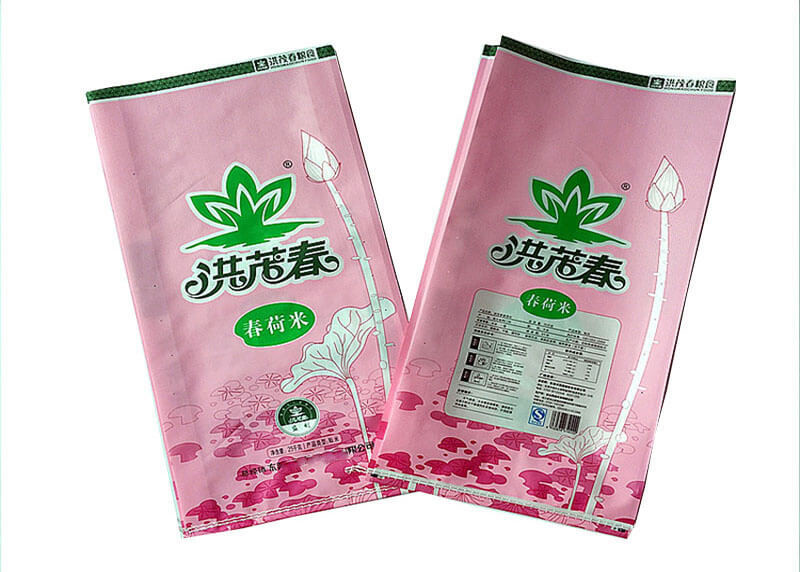 100% Virgin PP Rice Packaging Bags With Matt Lamination OEM / ODM Accepted
