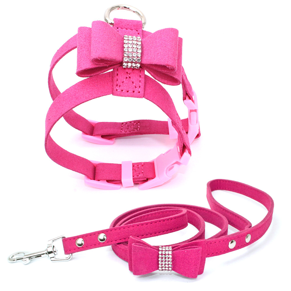 HP-055 Colorful Dog Collars And Leashes High Strength Small Size For Safety