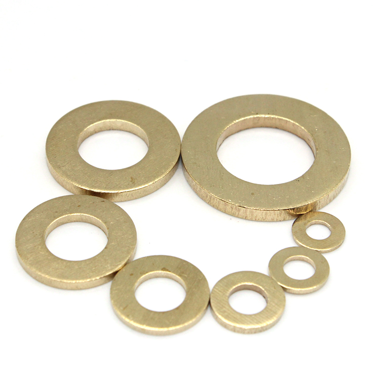 100% Inspection Flat Washer DIN125 Made of Spring Steel for M4 M5 M6 M10 M14 Sizes