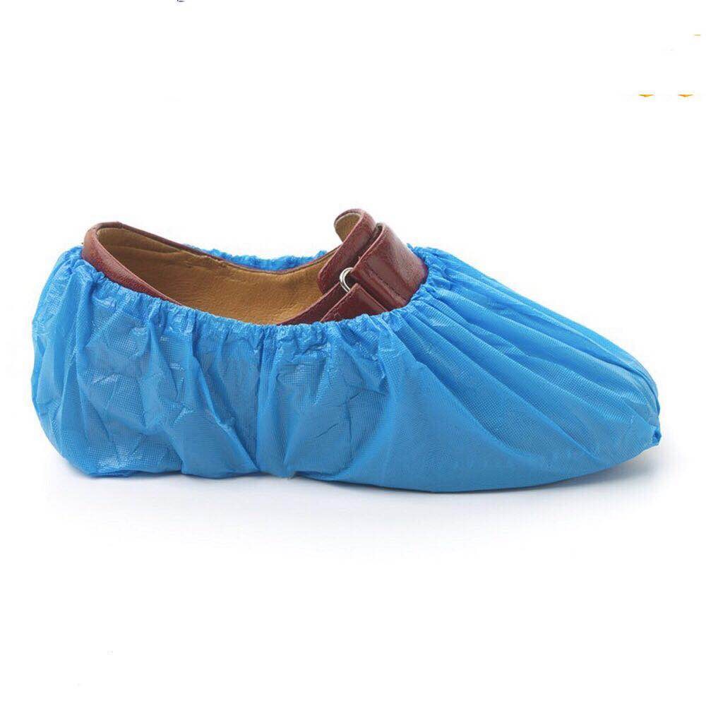 PP / CPE Disposable Protective Booties Wear - Resisting For Medical Examination