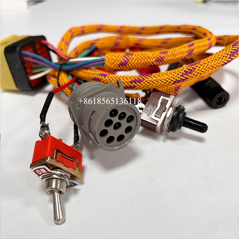 E345B C7 C9 C13 Engine Start Throttle Detection Test Harness for Machine