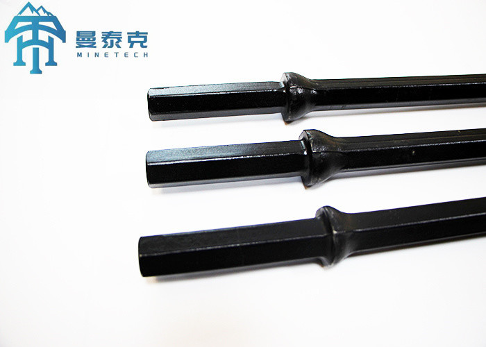 Hard Rock Jack Hammer Drill Rod 11 Degree Steel Tapered Hexagonal