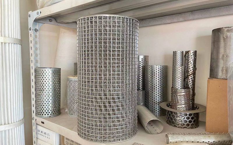 0.2-300um Wire Mesh Filter Element Multi Layer Powder Sintered Network