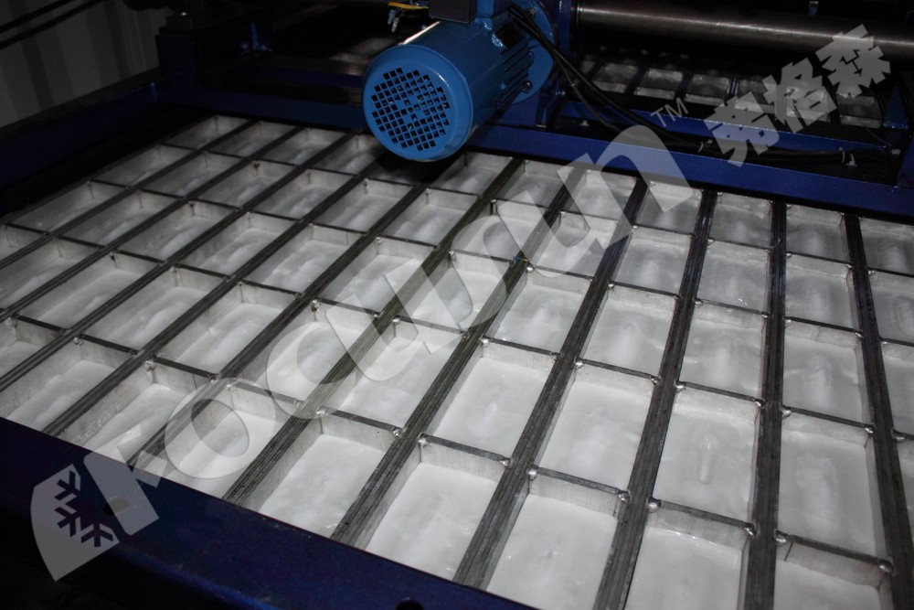 65.3kw Solar Fully Auto Block Ice Machine for Africa Container Portable 2022 10MT
