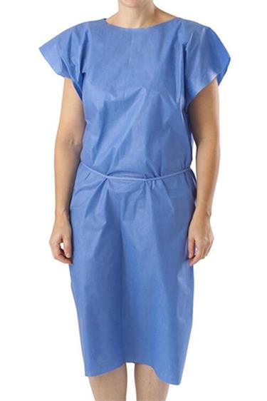 S&J Breathable Hospital Uniforms surgical pp+pe disposable Medical lab coat non woven Isolation gown