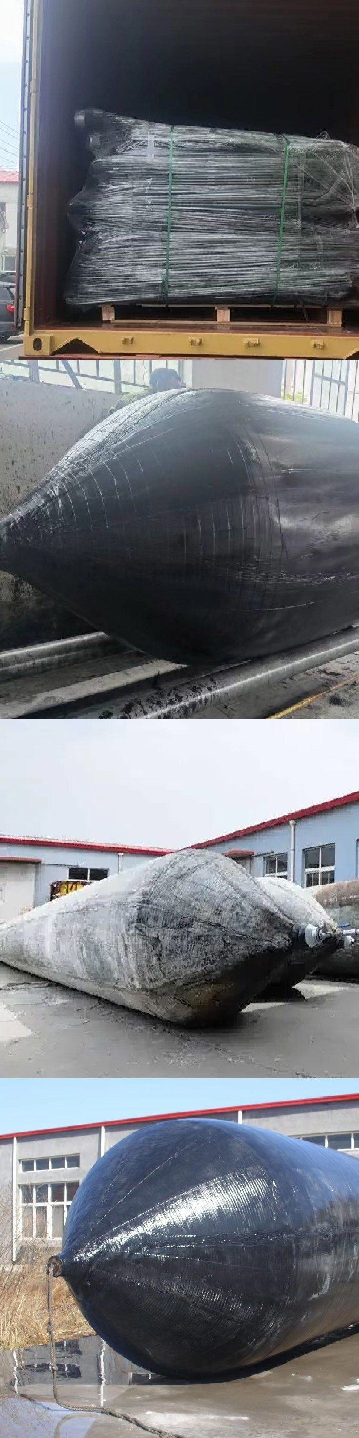 3M Boat Air Bags Marine Balloon Ship Launching Lifting Salvage Rubber Airbag