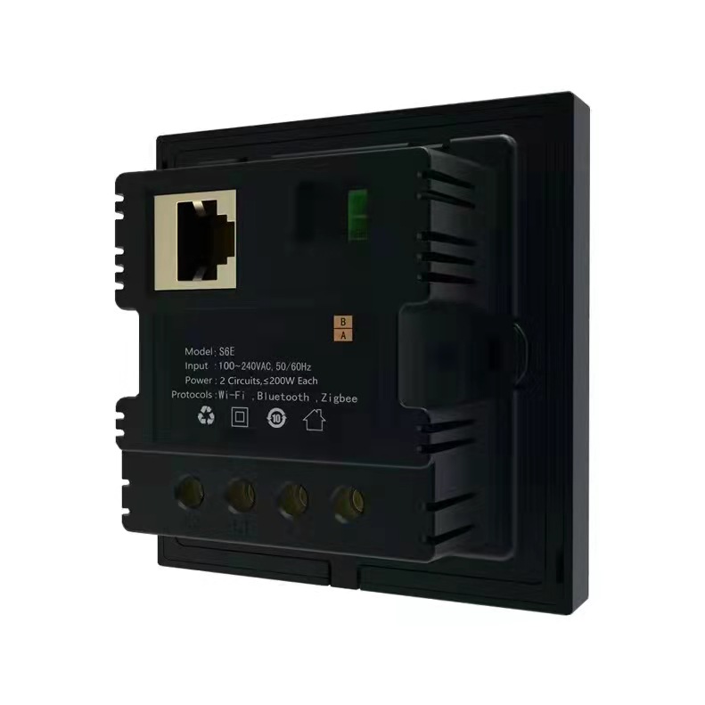 Glomarket Tuya Smart Home Wifi Multi-function Touch Screen Zigbee Gateway In-wall Central Control Switch Panel