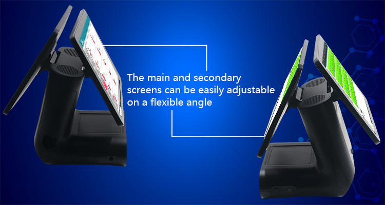 1080P Display POS Register Terminal 780Pro With Capacitive Touch Panel