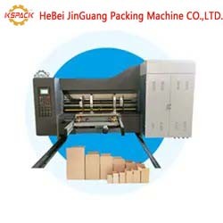 2colors 1200x2400 Printer Slotter Die Cutter Corrugated Machine Customized