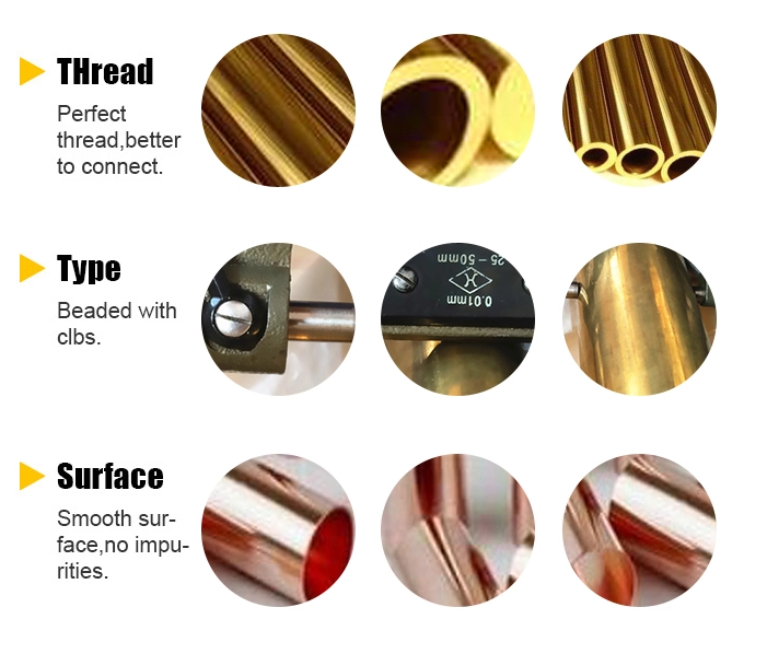 SCH40 CUNI 90/10 Copper Nickel Pipe Factory Popular Copper Tube Cheap Import Copper Pipes