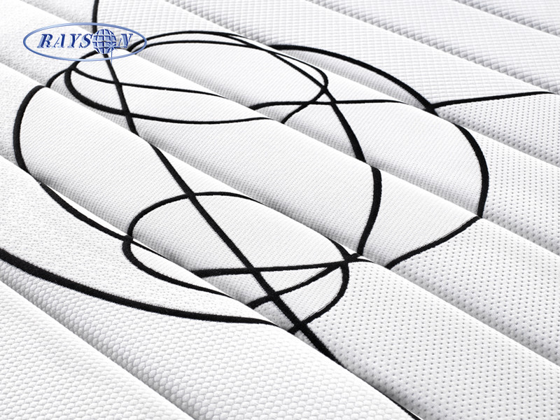 10 Inch Black Color Double Size 4 Star Hotel pocket coil spring mattress