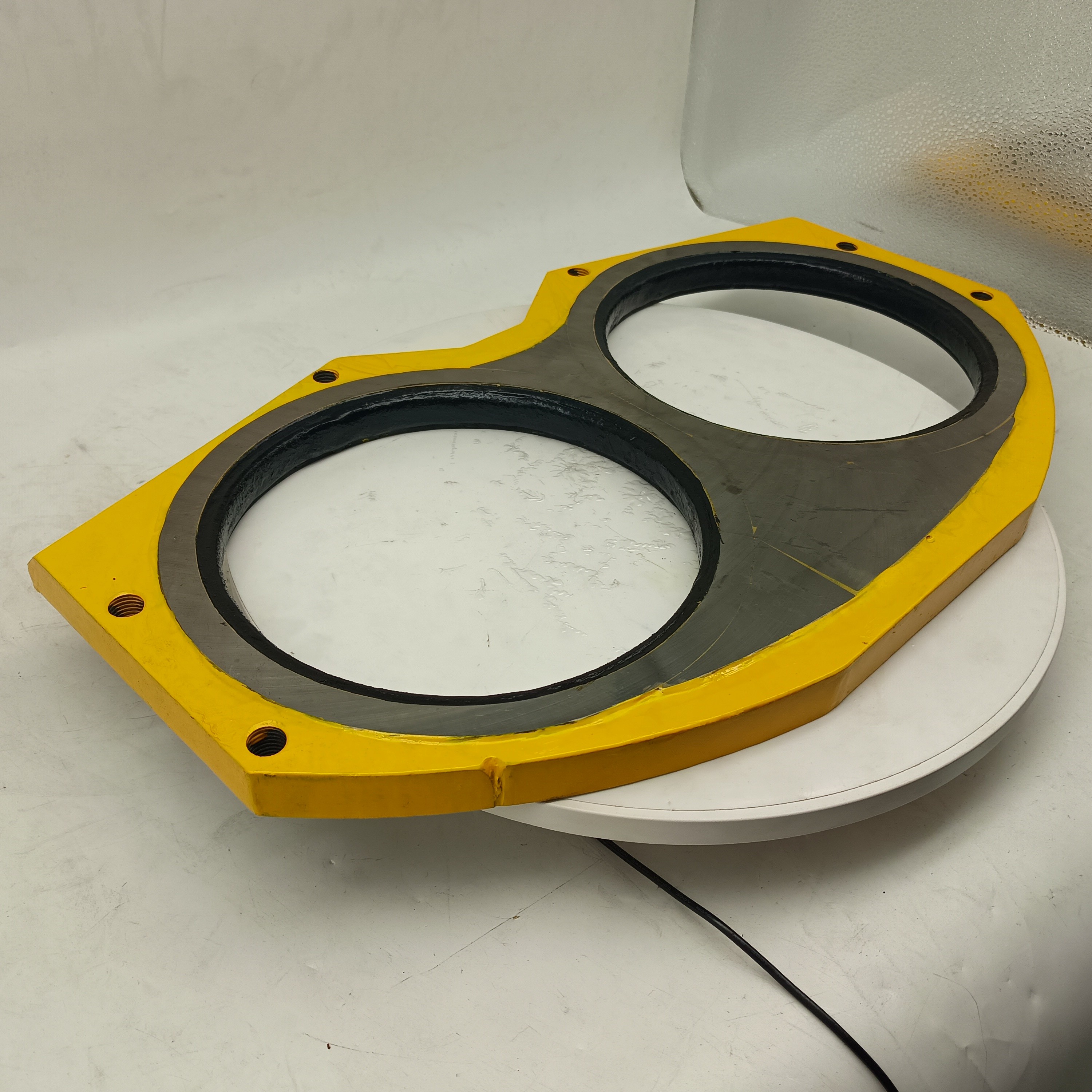 Glasses Plate And Wear Cutting Ring Φ200 Φ230 Φ260 For Putzmeister Concrete Pump Truck Parts