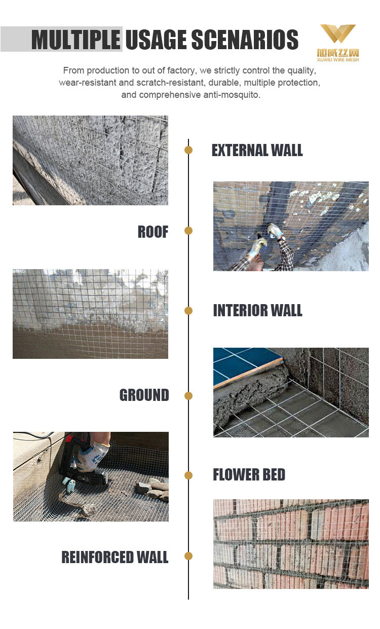Low Cost Galvanized Welded Stucco Wire Mesh For Construction