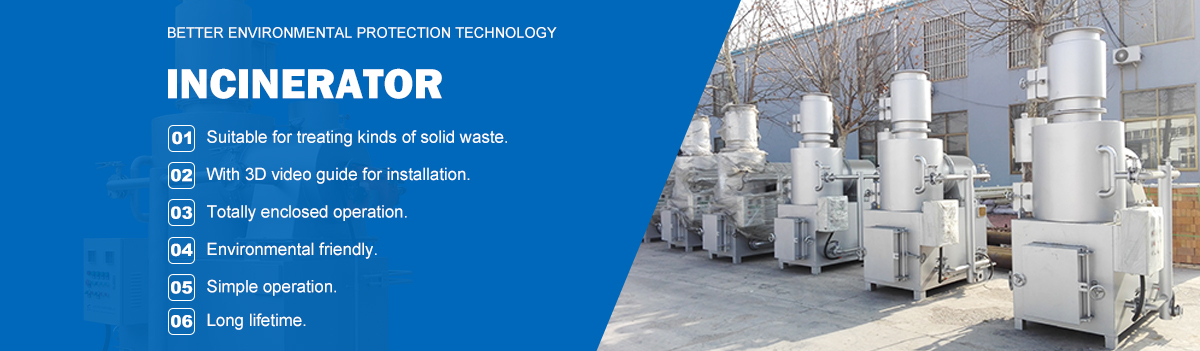 Diesel Natural Gas LPG Fuel Animal Waste Incinerator Cremation Machine For Dead Animal