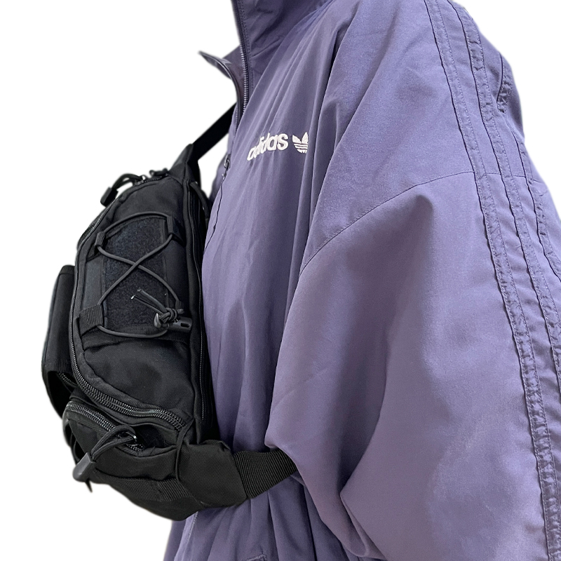 7.3 inch*6 inch*2.2 inch Waist Bag for Active Lifestyle and Exercise Long-Lasting