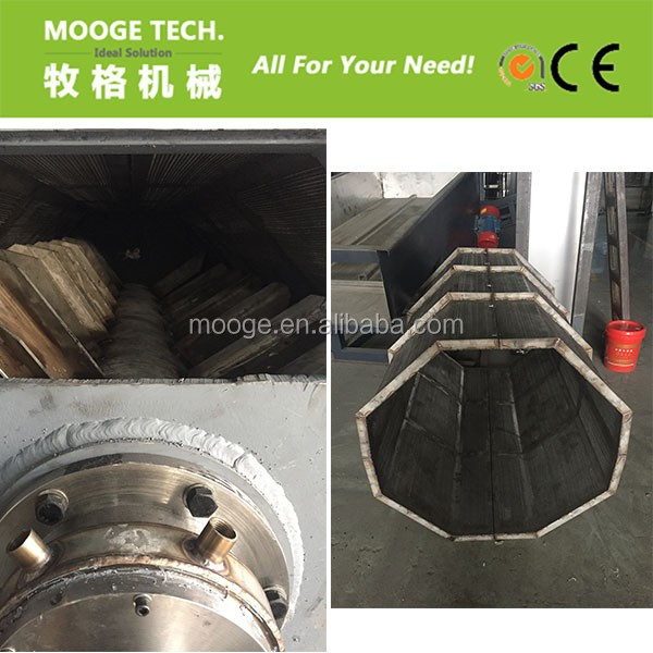 PET PP Centrifugal Spin Dryer HDPE Plastic Bottle Crusher