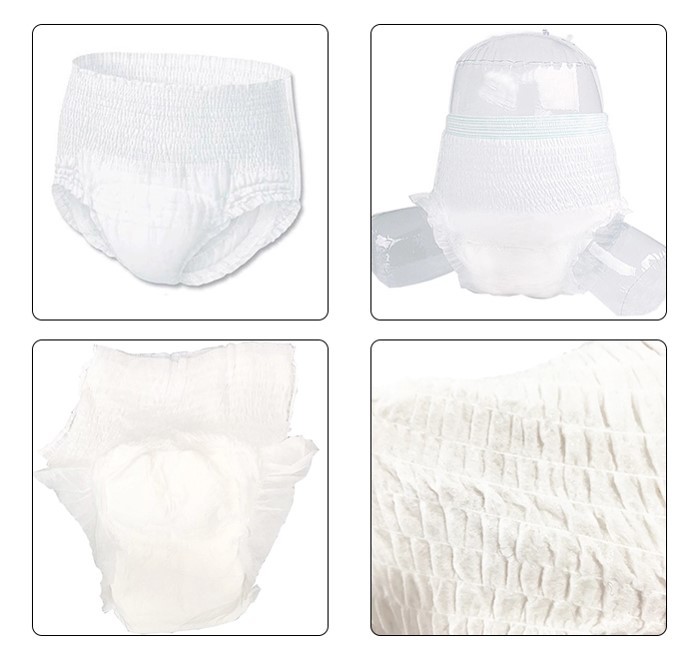 S M L Full Sizes ADL Layer High Absorption Baby Diaper Pants