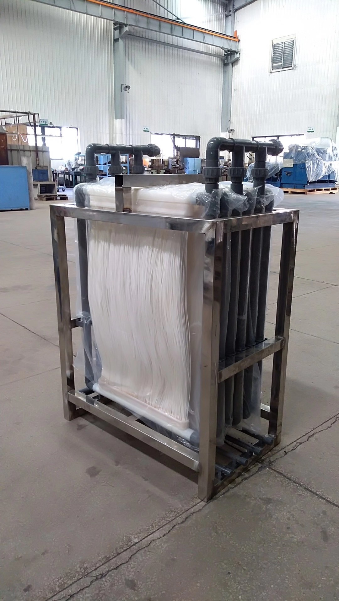 240m3/H Membrane Filter System , 3.7kw Biological Reactor Wastewater Treatment