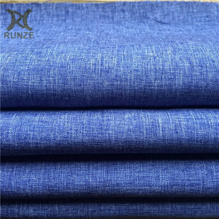 High- Polyester Cationic Double-Colored 150D Melange Fabric for Winter Coat Down Jackets