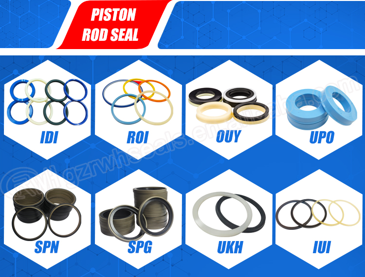 Crawler Excavator Hydraulic Rod Seal Un Type Piston Ring Oil Seal