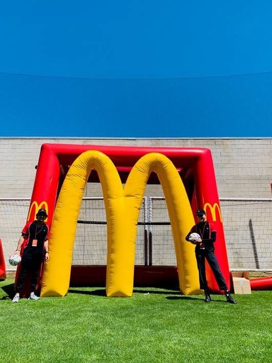 Factory Customized Air Arch Sponsor Branding Start Finish Line Sports Advertising Inflatables