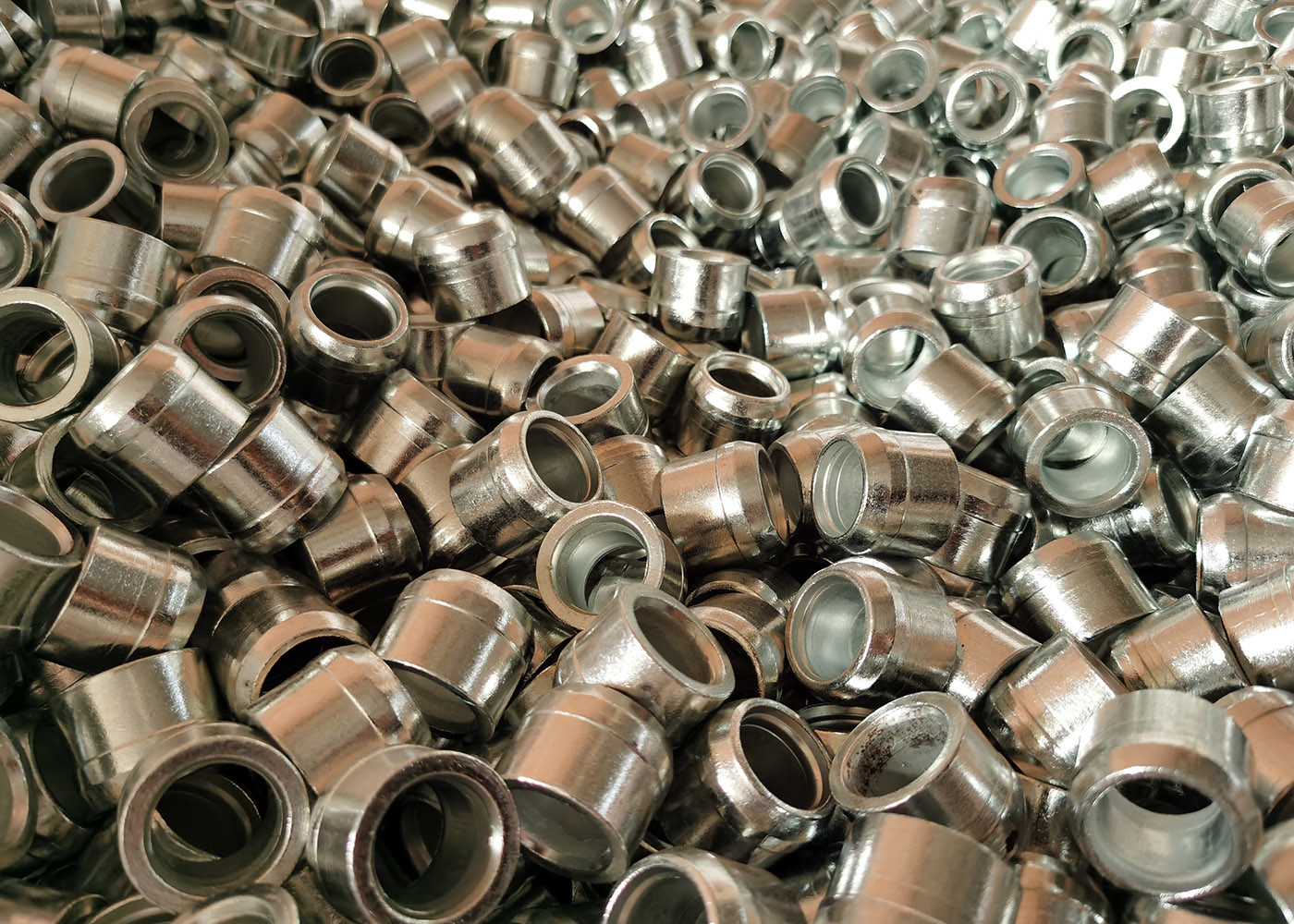 Zinc Plated ML08 Steel Ring Grooved Lock Bolt Collar For Mining Industry
