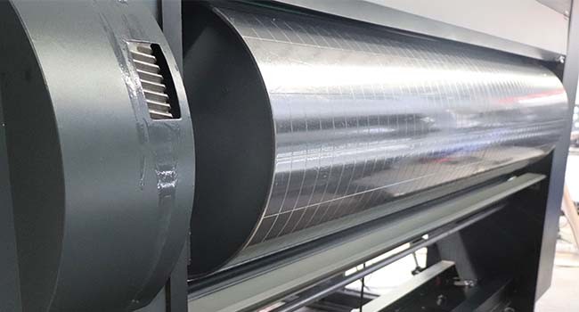 35KW Flexo Printing Carton Box Making Equipment Gluer Strapping