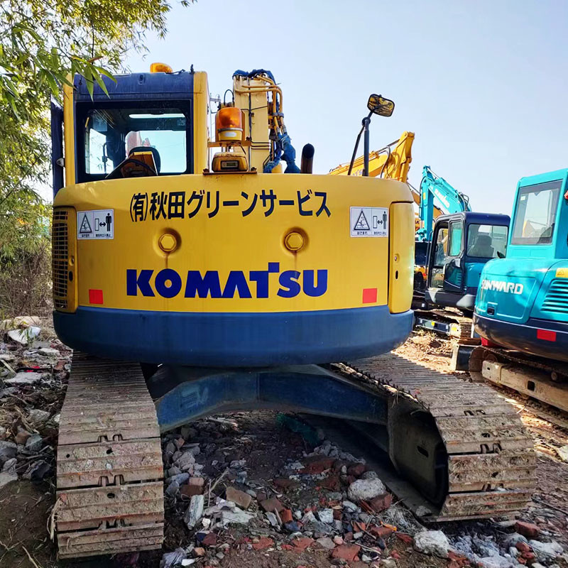 0.44m3 Second Hand Komatsu Pc128us Hydraulic Backhoe Excavator 12 Ton Strong Power