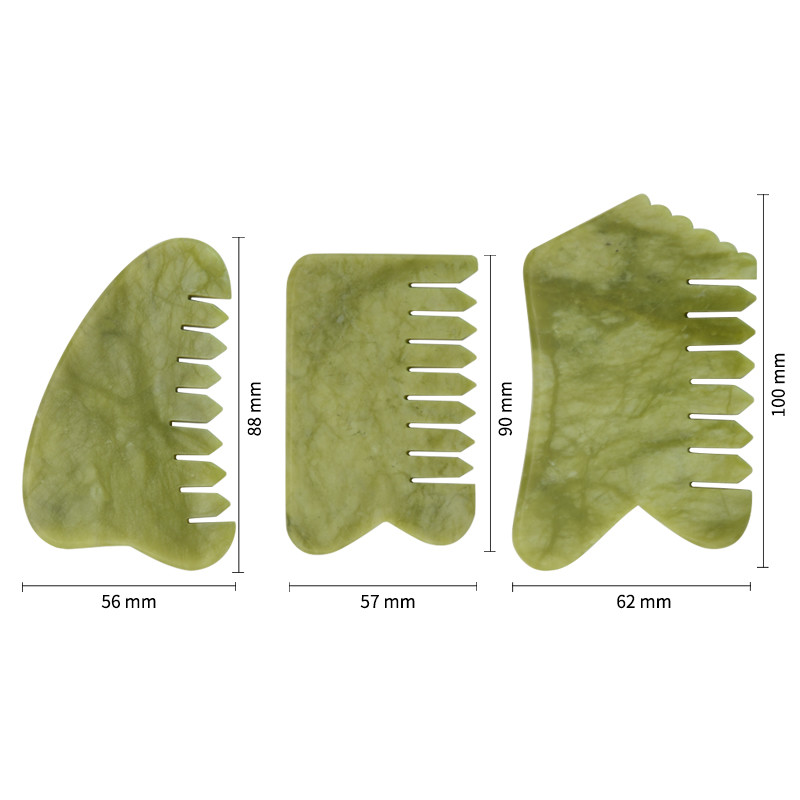Jade Massaging Comb