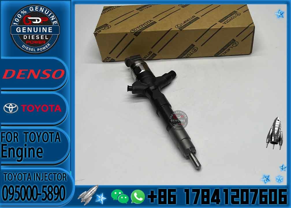 Factory Direct Deal Best Price and Quality Common Rail Fuel Injector 095000 5890 0950005890 095000-5890 for Toyota 1KD-F
