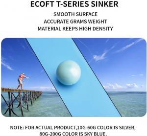 Buy cheap ISO ECOFT Fishing Sinkers ECOFT Non Lead Fishing Sinkers Round product