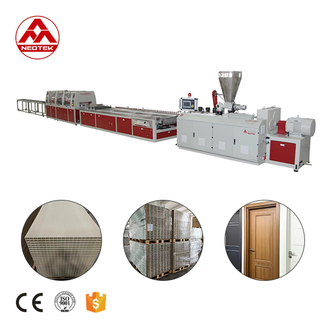 WPC Wide Door Kitchen Board Extrusion Line2 26000x7000x4000 for Customized Production