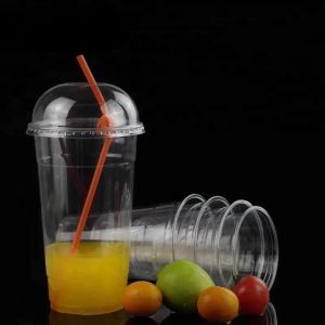 Buy cheap Juice Coffee Plastic Disposable Cup Food Grade Hot Cold Beverages from wholesalers