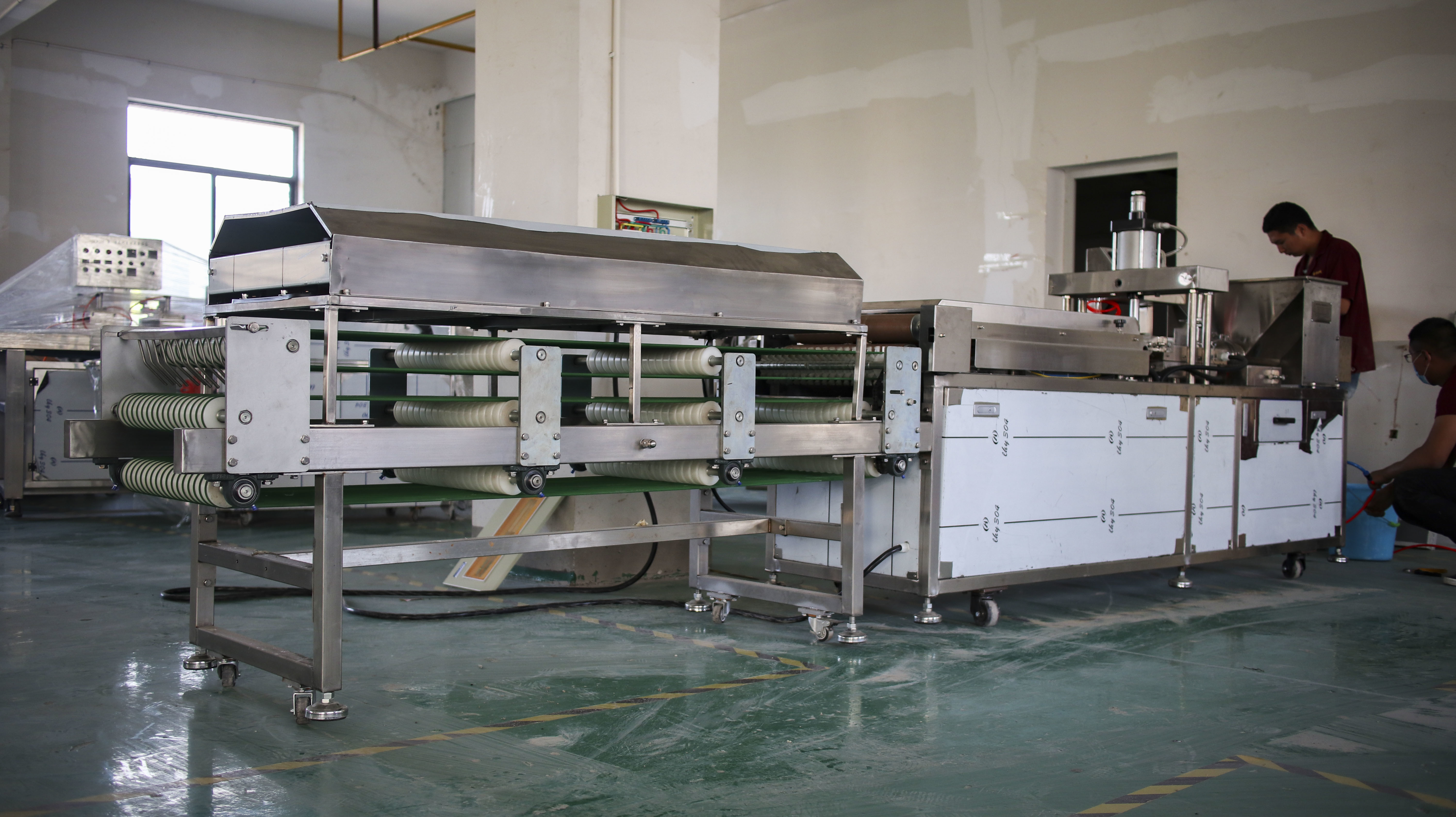 Intellectualization 200mm 1600pcs/h Flour Tortilla Production Line