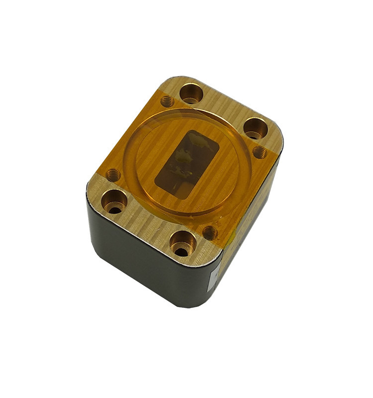Low Loss Full Bandwidth Window Waveguide Components Aluminum Material