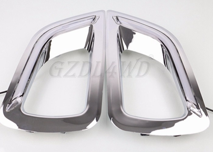 ABS Plastic Daytime Running Light Cover For Nissan Navara NP300 2016 DRL​