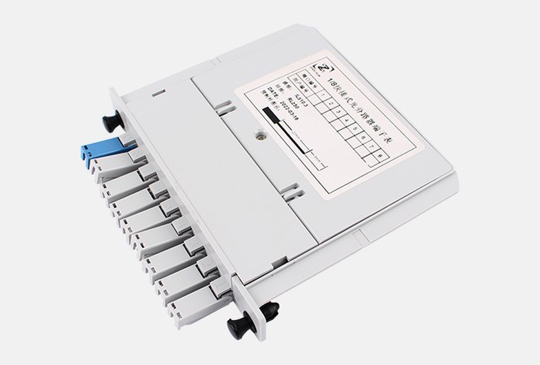 700 5 Fast Connect Cassette Type PLC Splitter 1x8 Optical Splitter For FTTH