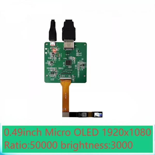 0.49 Inch Micro OLED Display 3000cd/M² Brightness 1920*1080 Full HD For Telescopes