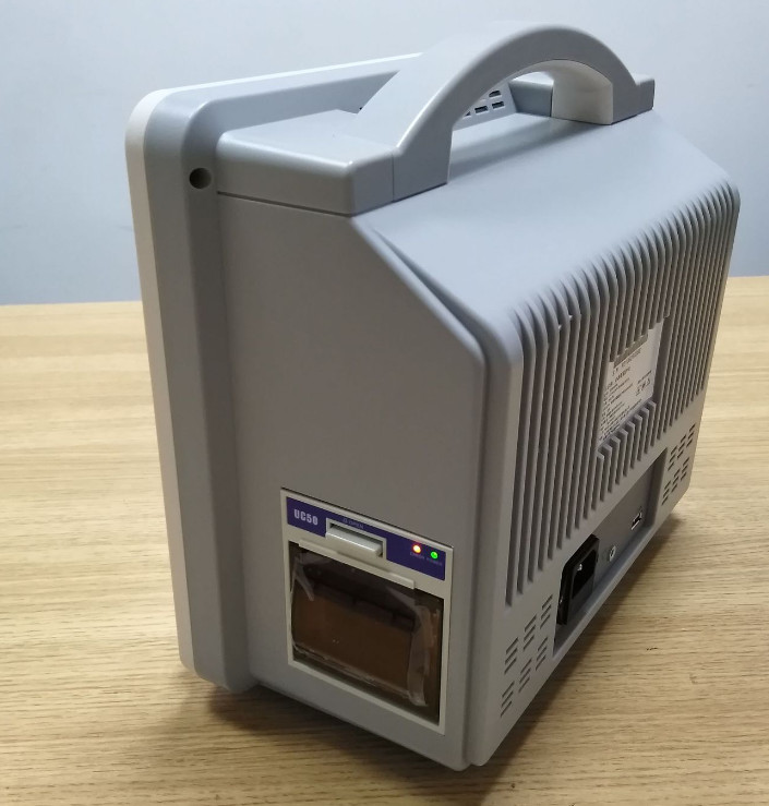 Portable ECG Medical Device for Home All In One Detector Off-White ABS Material