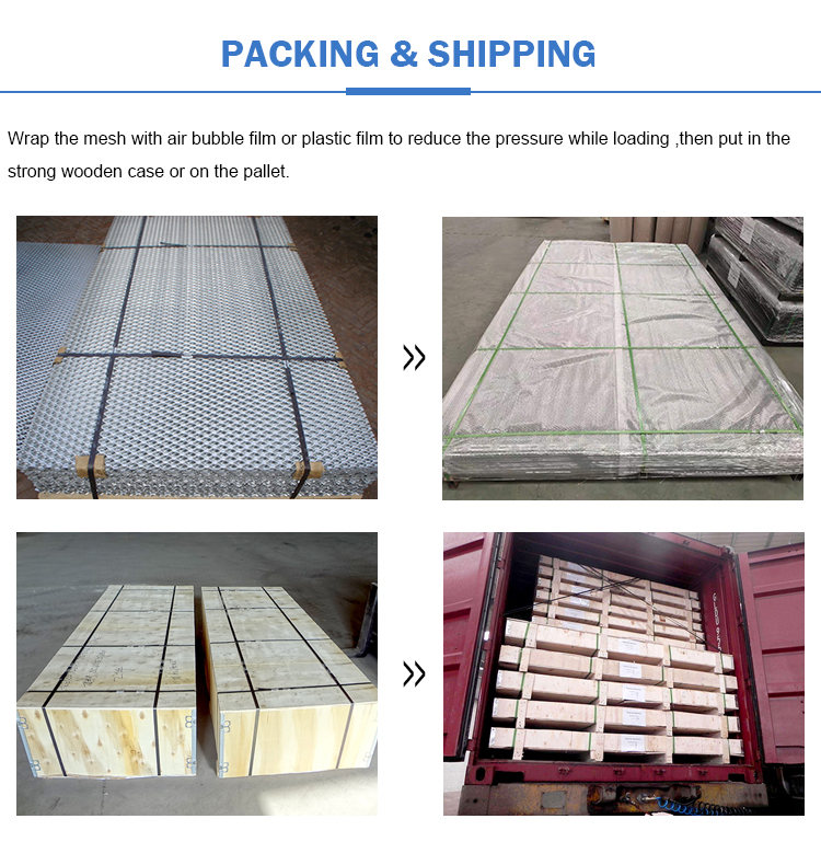 Stainless steel / copper  Expanded Metal Grill Mesh