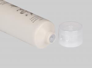 China 30-110ml Plastic Toothpaste Tubes Cosmetic Lotion Tube With Flip Cap on sale
