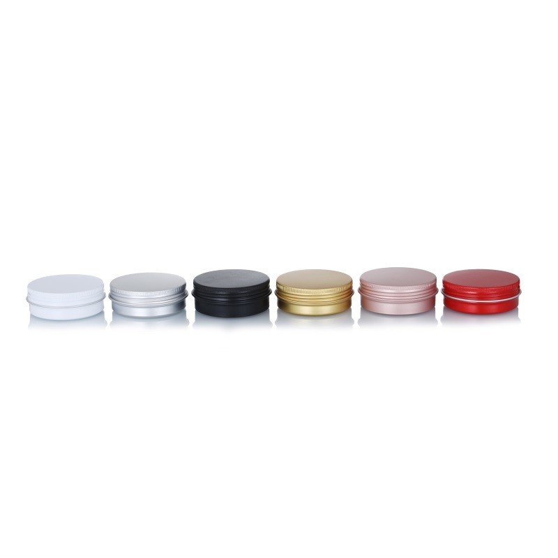 120g 25g Metal Cosmetic Jar Antirust Aluminium Tin Containers