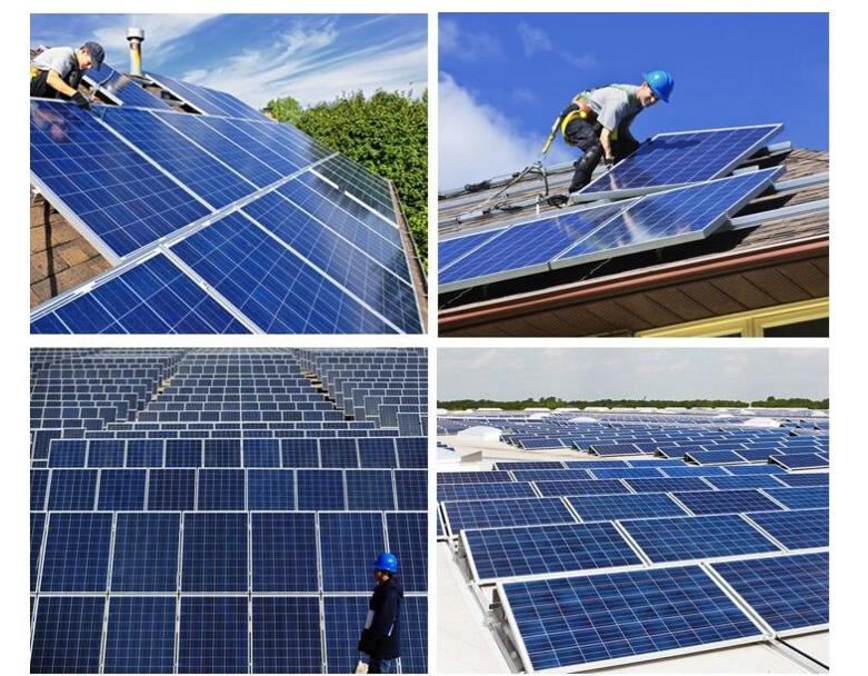 High Efficiency Silicon Solar Panels Anti PID Performance Easy Installation