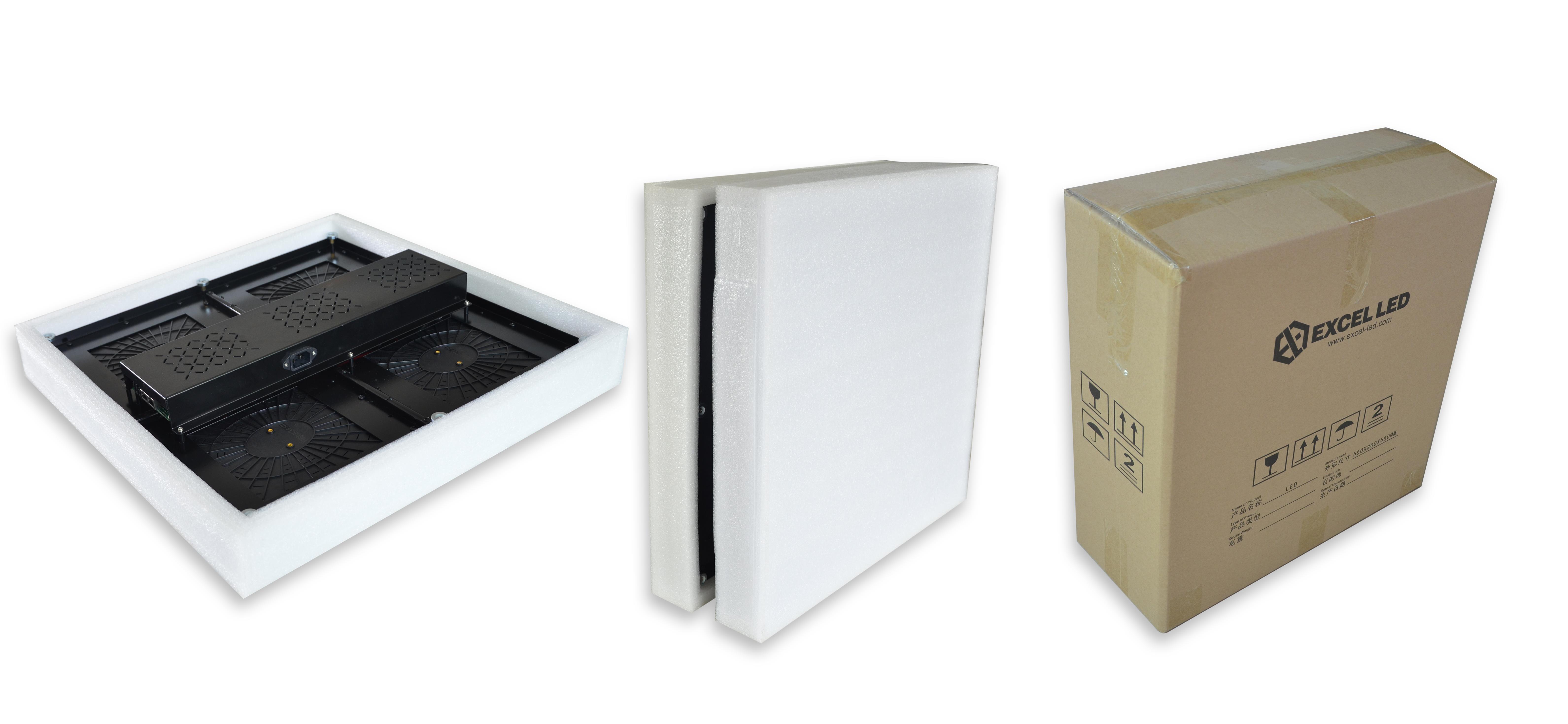 Aluminum FCC P3.9 65536dots/m2 Indoor Fixed Led Display