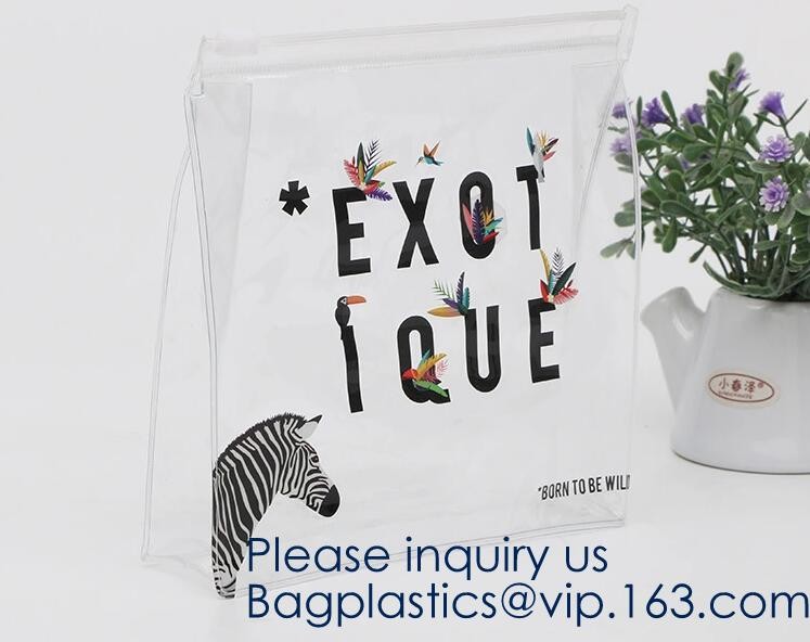 Stand Up Pouch Bag Type And Screen Printing Surface Handling EVA Zip Lock Bag,Underwear Zip lockk EVA Underwear Packaging