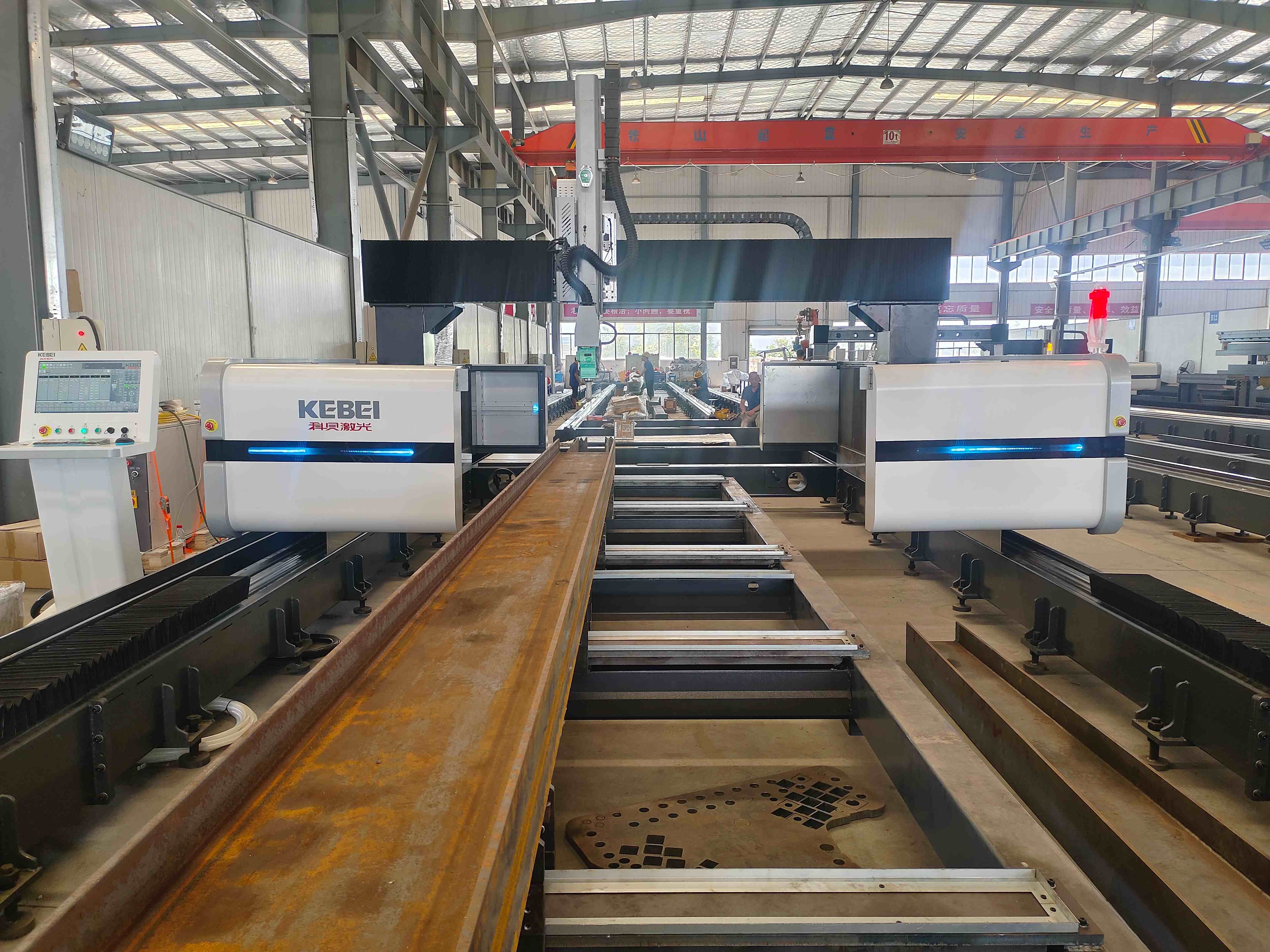 Beckhoff Control System Sheet Cutter Laser Cutting Machine for Chemical Scenarios in Transportation Equipment
