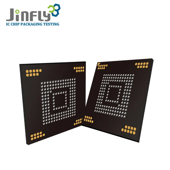 Chip Factory Ic Packaging Testing EMMC 5.1 Embedded Memory 4gb 8gb 16gb 32gb 64gb