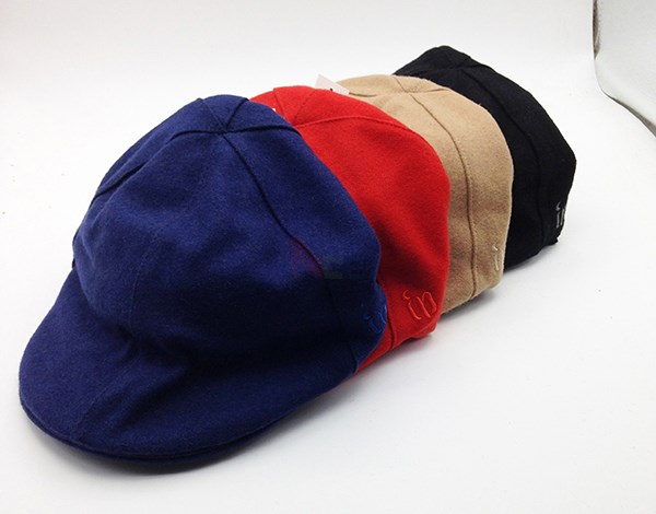 Gatsby Golf Wool Felt Summer Ivy Cap / Knitted Mens Ivy Caps 56-60cm Size