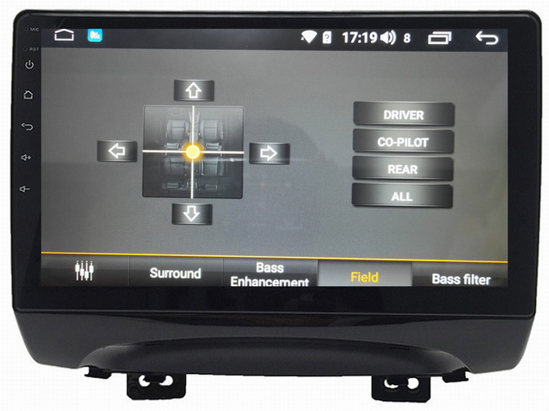 Ouchuangbo media player GPS radio for JAC Refine S3 support BT MP3 mirror link android 8.1 OS 4+64